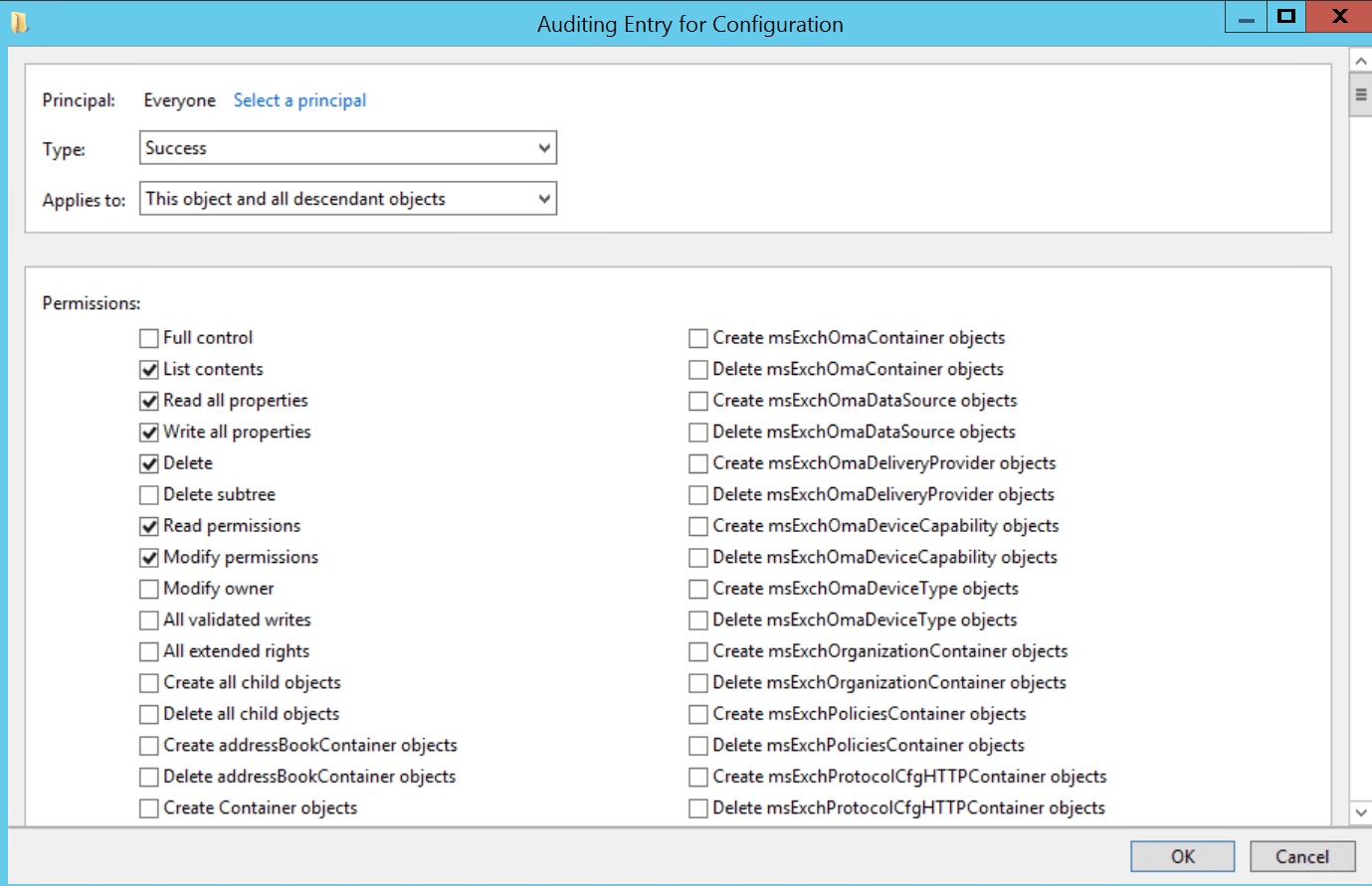 Configuring Object level Auditing