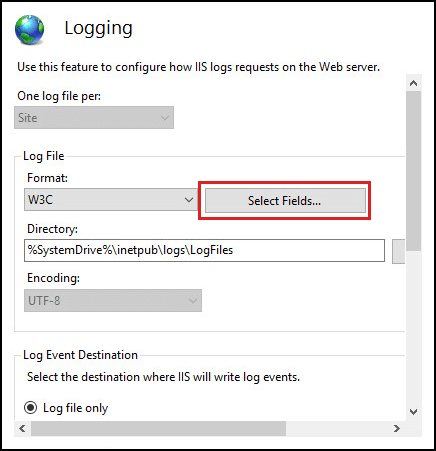 Prerequisites for OWA logs gathering task