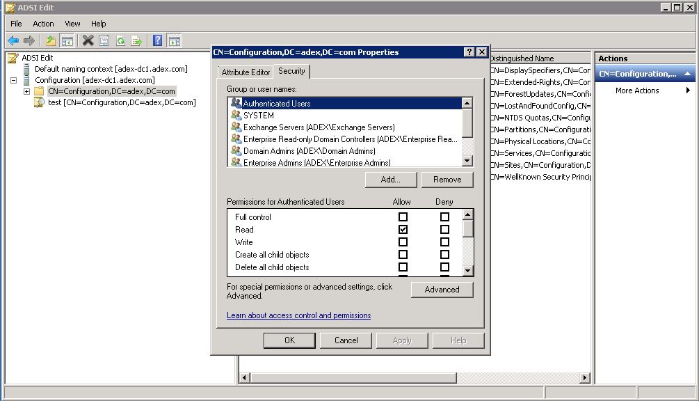 Configuring Object level Auditing